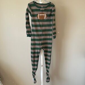 Carter’s Long Sleeve Footed Pajamas 5T